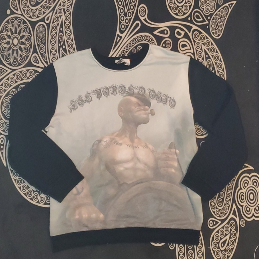 New Republic Popeye graphic sweatshirt